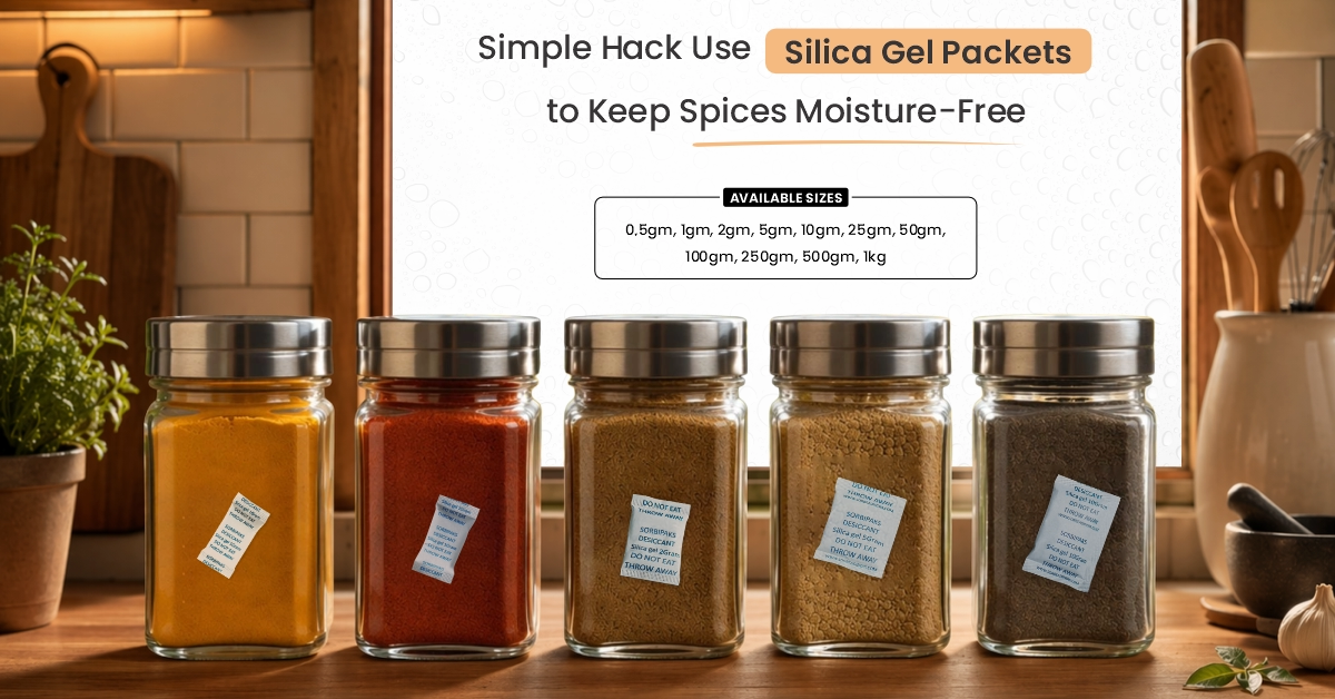Silica Gel Packets For Spices